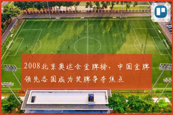 2008北京奥运会金牌榜，中国金牌领先各国成为奖牌争夺焦点