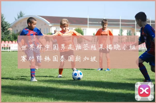 世界杯中国男足抽签结果揭晓小组赛对阵韩国泰国新加坡